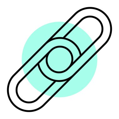 Tek atacın basit vektör illüstrasyonu