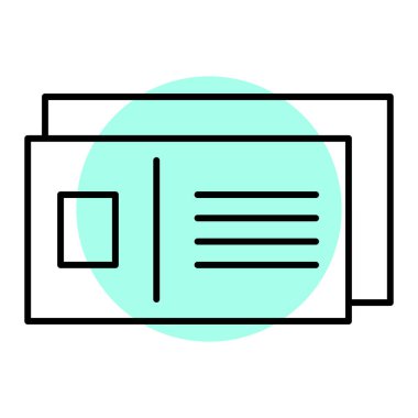 belge simgesi vektörü beyaz arkaplanda izole edildi, harf şeffaf işareti