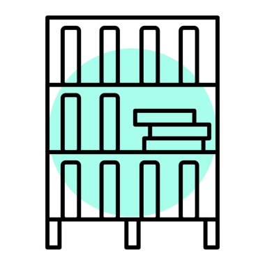 kitap simgesi vektör illüstrasyon grafik tasarımı