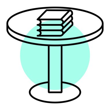 Bira bardağı ikonu. Web için sihirli top vektör simgelerinin özet çizimi