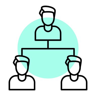 iş insanları ikon vektör illüstrasyon tasarımı