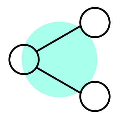 ağ bağlantısı. Basit resimleme