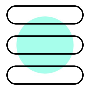 Modern b 'nin vektör illüstrasyonu eksik simgesi