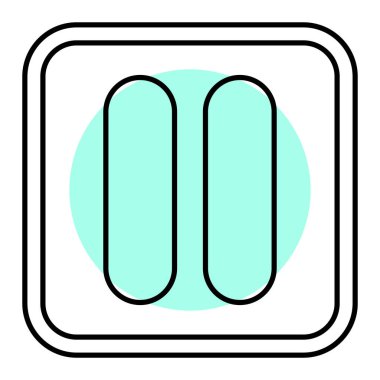 Modern b 'nin vektör illüstrasyonu simge unsurundan yoksun.