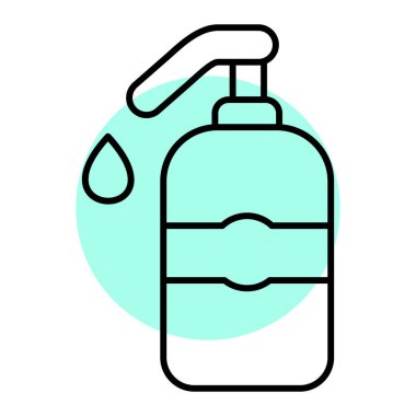 Ağ için ateş söndürücü vektör simgelerinin özet çizimi