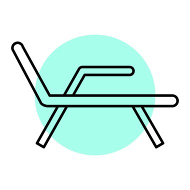 sandalye simgesi çizimi