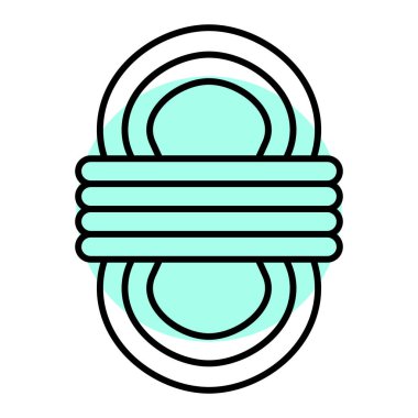 Seo ve teknoloji ikonunun vektör çizimi. uygun element sembol olarak da kullanılabilir, web uygulamaları.