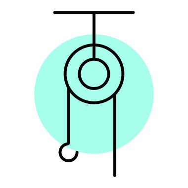 Mobilet. Web simgesi basit illüstrasyon