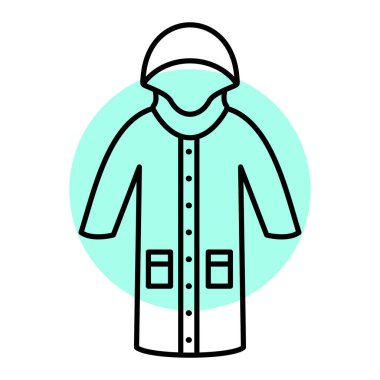 Ceket vektör çizimi tasarımı