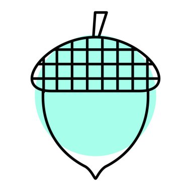 Bir topun tek bir izole nesnesinin vektör çizimi