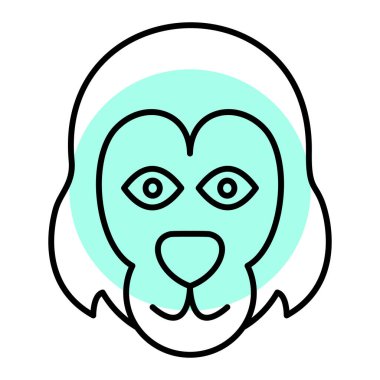 Bir kalbin çizgi çizimi