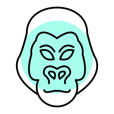 Çizgi film kedisinin vektör çizimi