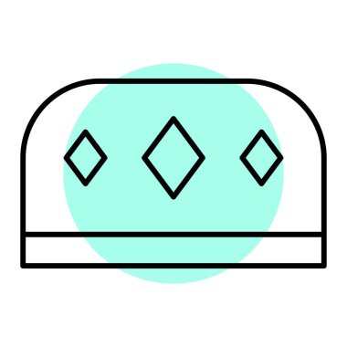 Kumarhane için vektör illüstrasyonu