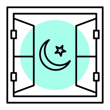 Ramazan Kareem, İslami, Müslüman, din, duş, cami, yatak odası, pencere, kapı, ay