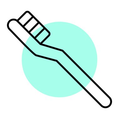 Tek bir kalem simgesinin vektör illüstrasyonu