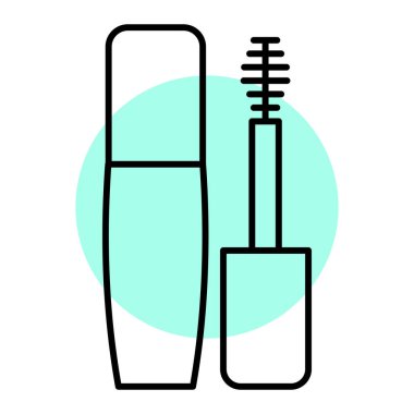 rimel vektör simgesi modern illüstrasyon