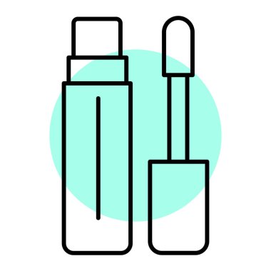 Rimel. Web simgesi basit illüstrasyon