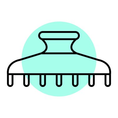 Mutfak sandalyesi ikonu. Beyaz arkaplanda izole edilmiş web tasarımı için su ısıtıcı vektör simgelerinin basit çizimi