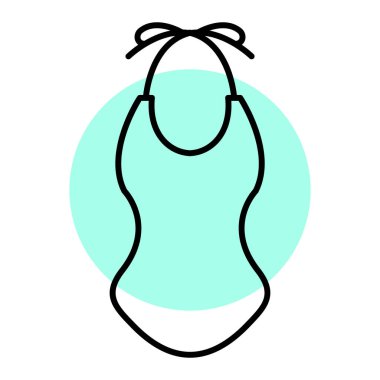 Bebeğim. Web simgesi basit tasarım