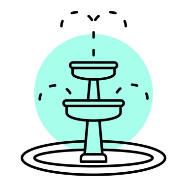 Çizgi film simgesinin vektör çizimi