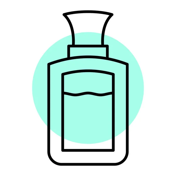 Perfume Bottle Icon Outline Illustration Cosmetic Lotion Vector Icons Web — Stock Vector