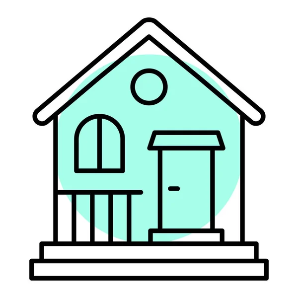 Ícone Casa Delinear Ilustração Ícones Vetor Home Para Web —  Vetores de Stock