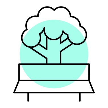 Vektör illüstrasyonu, simge ögesi arkaplanı