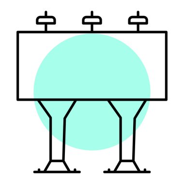 Vektör illüstrasyonu, simge ögesi arkaplanı