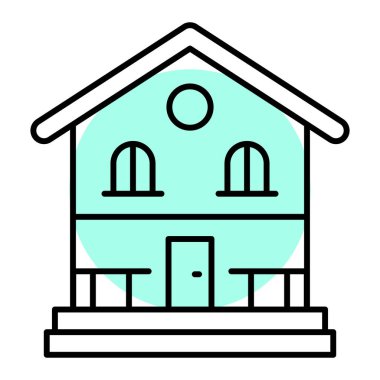 ev simgesi vektör illüstrasyonu