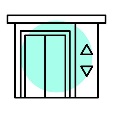 Ev. Web simgesi basit tasarım