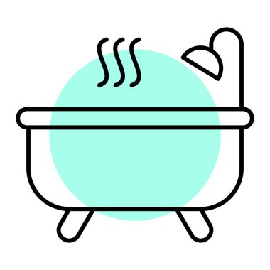 Vektör illüstrasyonu, simge ögesi arkaplanı