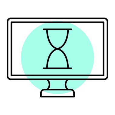 seo modern simgesinin vektör illüstrasyonu