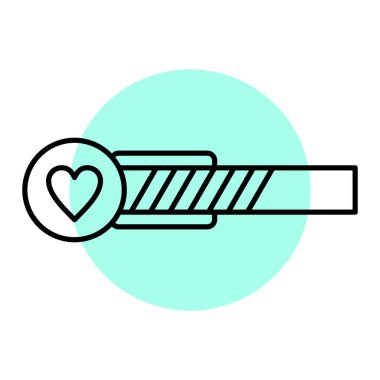 kalp atış hızı ikonu vektör çizimi tasarımı