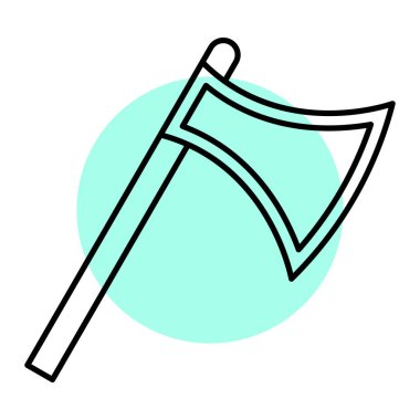 Balta simgesi vektör illüstrasyonu