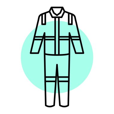 Ceket simge vektör çizim