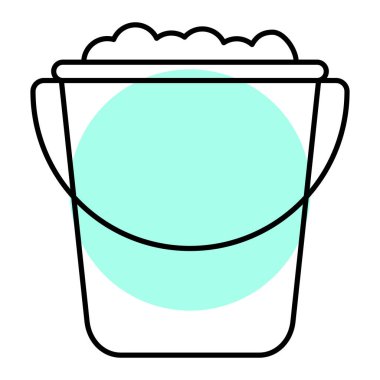 Vektör illüstrasyonu, simge ögesi arkaplanı