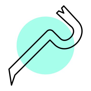 Vektör illüstrasyonu, simge ögesi arkaplanı