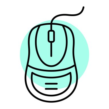 bilgisayar fare simgesi, vektör illüstrasyonu