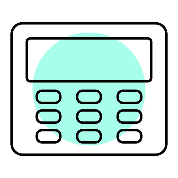Векторні Ілюстрації Значка Калькулятора — стоковий вектор