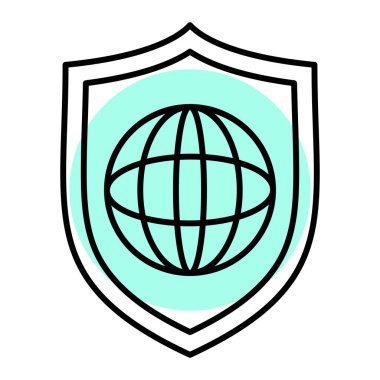 vektör kalkanı resimleme