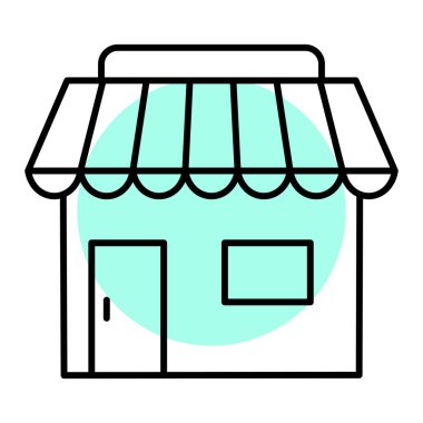 simge vektör illüstrasyonunu sakla