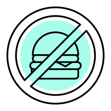 Yiyecek simgesi çizimi yok