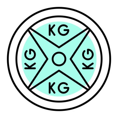 İzole bir çizgi çizimi barış sembolü sanatı