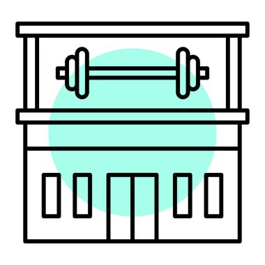 Modern b 'nin vektör illüstrasyonu eksik simgesi