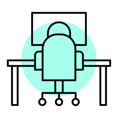 seo modern simgesinin vektör illüstrasyonu