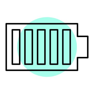 pil vektör illüstrasyonu