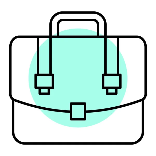 Briefcase Web Icon Simple Illustration — Stock Vector