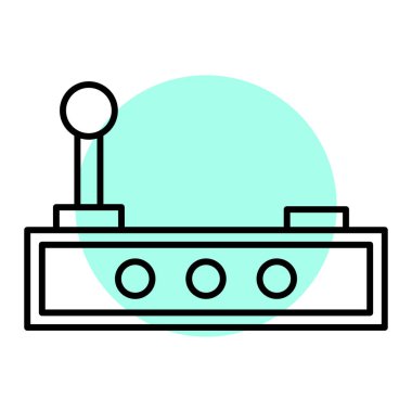 oyun konsolu cion, vektör illüstrasyonu basit tasarım