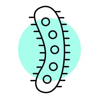 termometre simgesi vektör illüstrasyonu