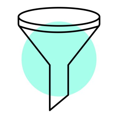 huni. Web simgesi basit illüstrasyon